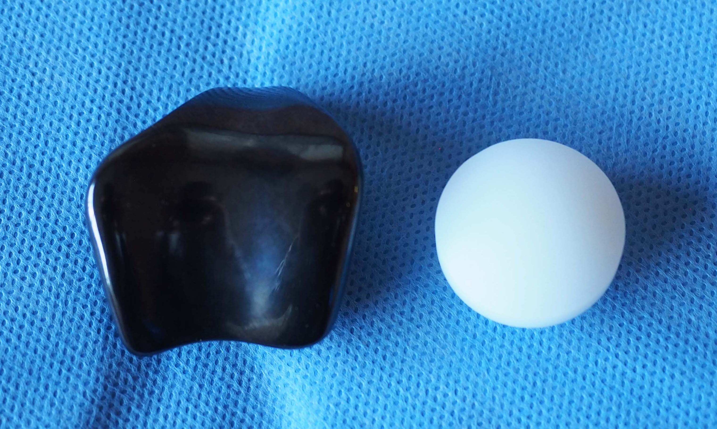 Photo of patellofemoral replacement implants